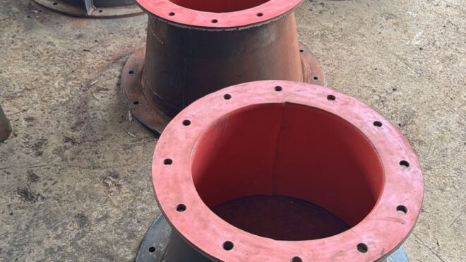 Custom steel fabrication work by RP Strategies